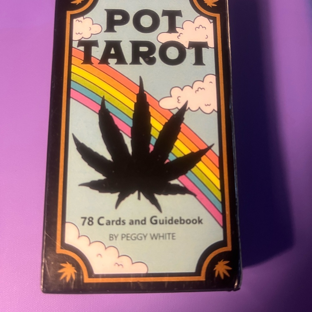 Pot Tarot Card Deck with Guidebook